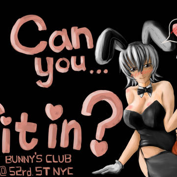 Fit in Bunny's hole