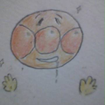 【授業中描いてみたシリーズ】あんぱんまーん!