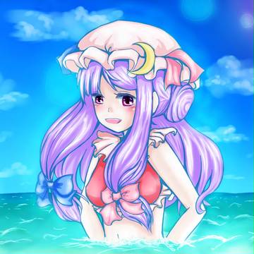 こっちにきて 水が気持ちいいわ