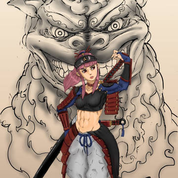 女武者