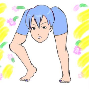 足が生えたよ