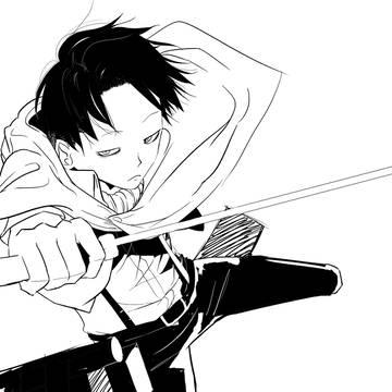 落書き　リヴァイ兵長