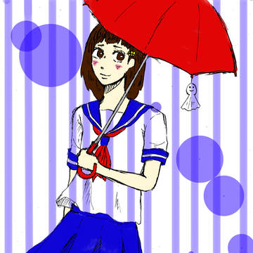 雨音が響いていますね
