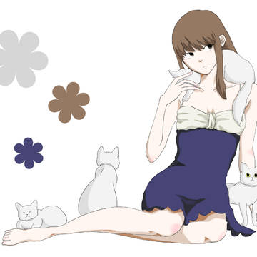 猫灰だらけ