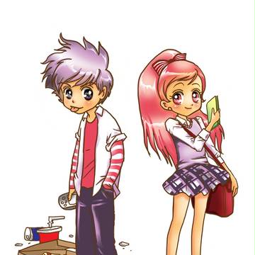 boy and girl