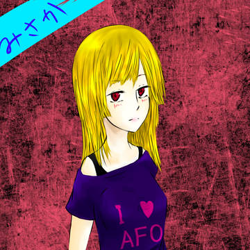 友達に描いた！