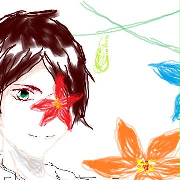 紅い花