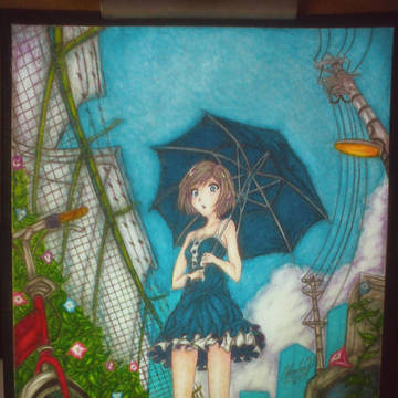 umbrella girl