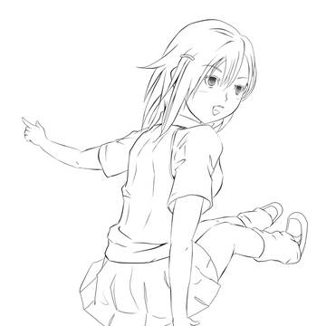 美琴のようなもの描いてみました