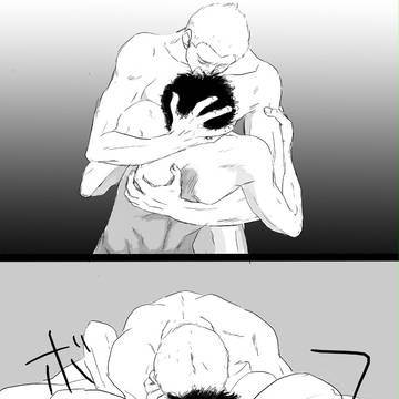 大の男二人がパンツ一丁で大騒ぎしてる話