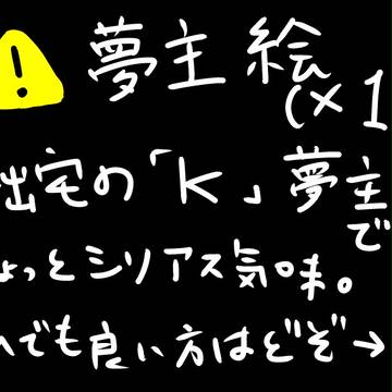 【夢主】け/ー/夢/主絵×1枚