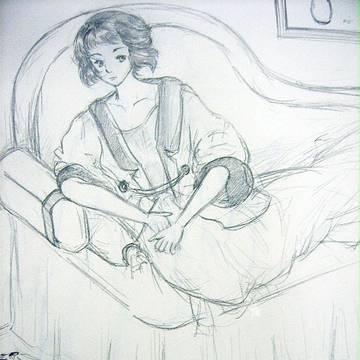 girl in silence