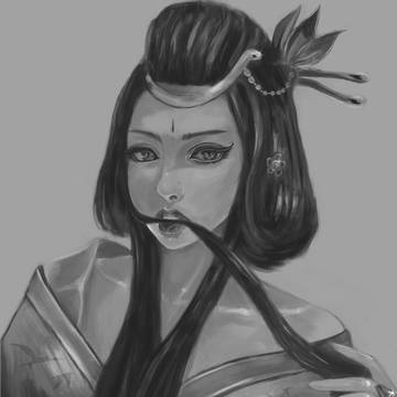 古装女