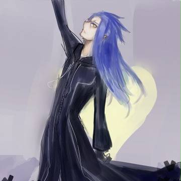 お月様のひとらくがき