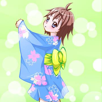 お祭りで見た女の子