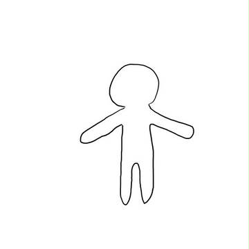 服の描き方がわからん