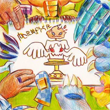 【絵師でじ】お手を拝借【知の試練】