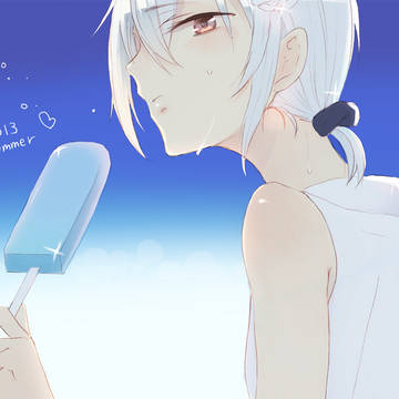 暑い百合子ちゃん