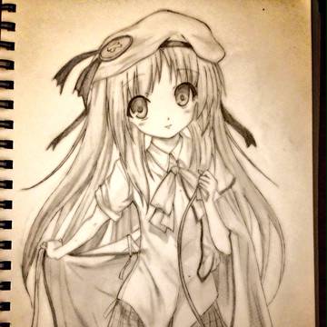 能美クドリャフカ描いてみましたｗｗｗ