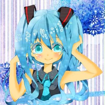 【塗らせていただきました】ミクちゃん