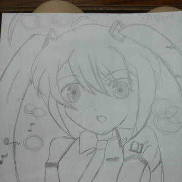 初音みく(模写)