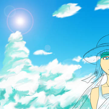 夏の少女