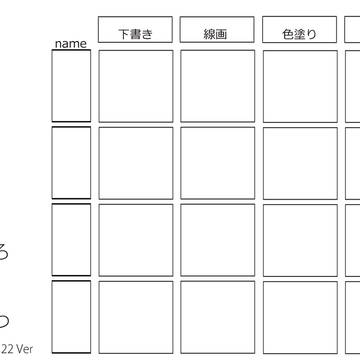 4人で下書き交換とかいろいろ