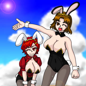シアとミカヅキ