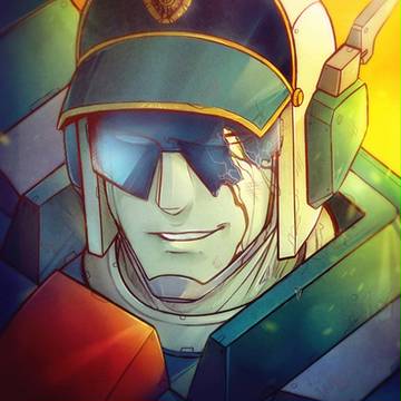 直撃を