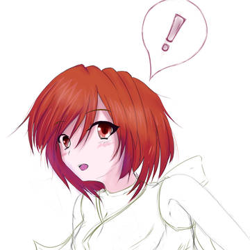 女の子(途中