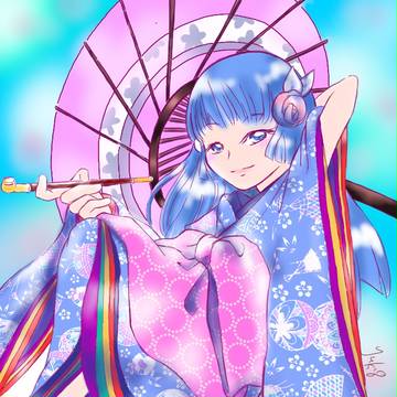 お着物れいか