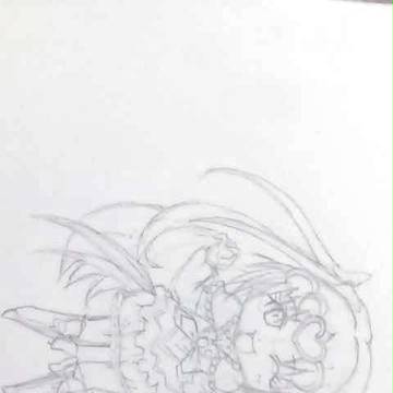 キュアミューズ下書き