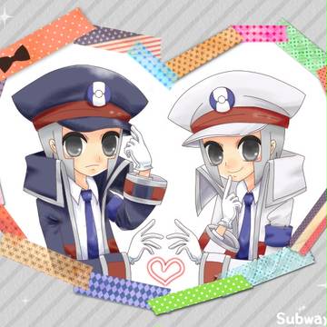 白黒車掌さん