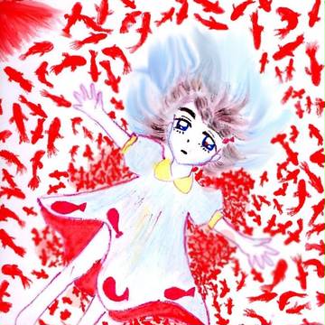 金魚に謝る