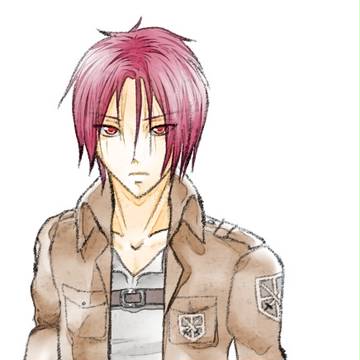 matsuoka rin in snk uniform