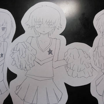 チアガール！秀吉、ムッツリーニ、アキちゃん