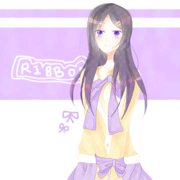 リボンっ子企画薄紫