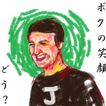 ニコニコしてるJさん