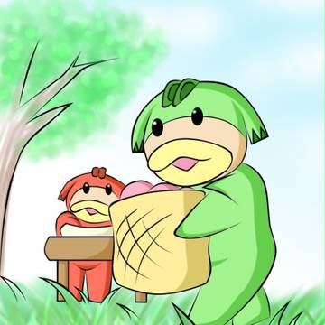森の木の実でお菓子作り