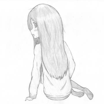 アナログ絵です