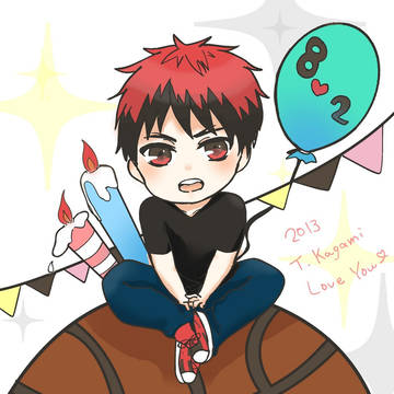 火神くんハピバ！