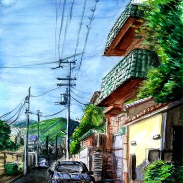 水彩画