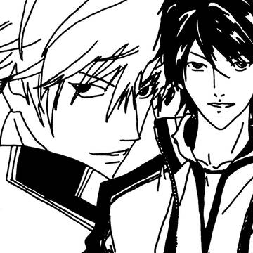 蔵＆リョガ―線画―