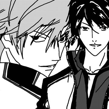 蔵ノ介＆リョーガ―モノクロ画―