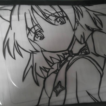 サーニャ切り絵