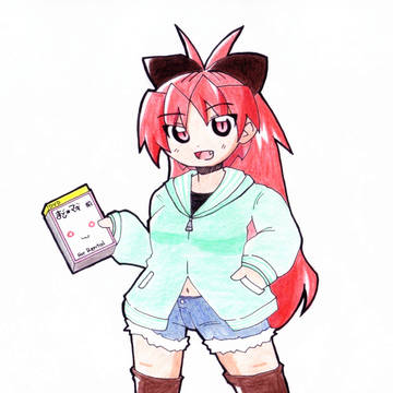 微妙に色が合ってなさげな杏子