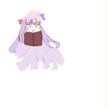 パチュリー·ノーレッジ 立ち絵