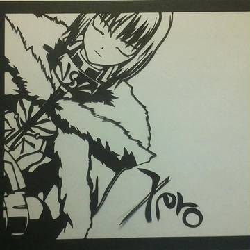 切り絵　Fate/Zero
