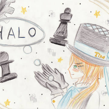 HALO　イメージイラストだと思う…。