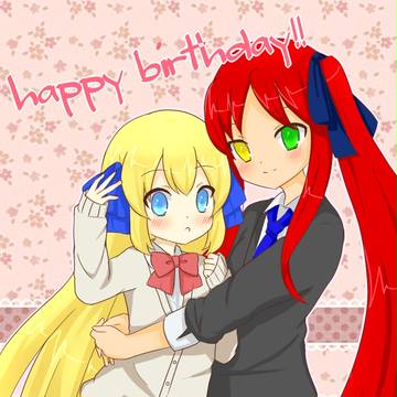 happy birthday 刹那ちゃん!